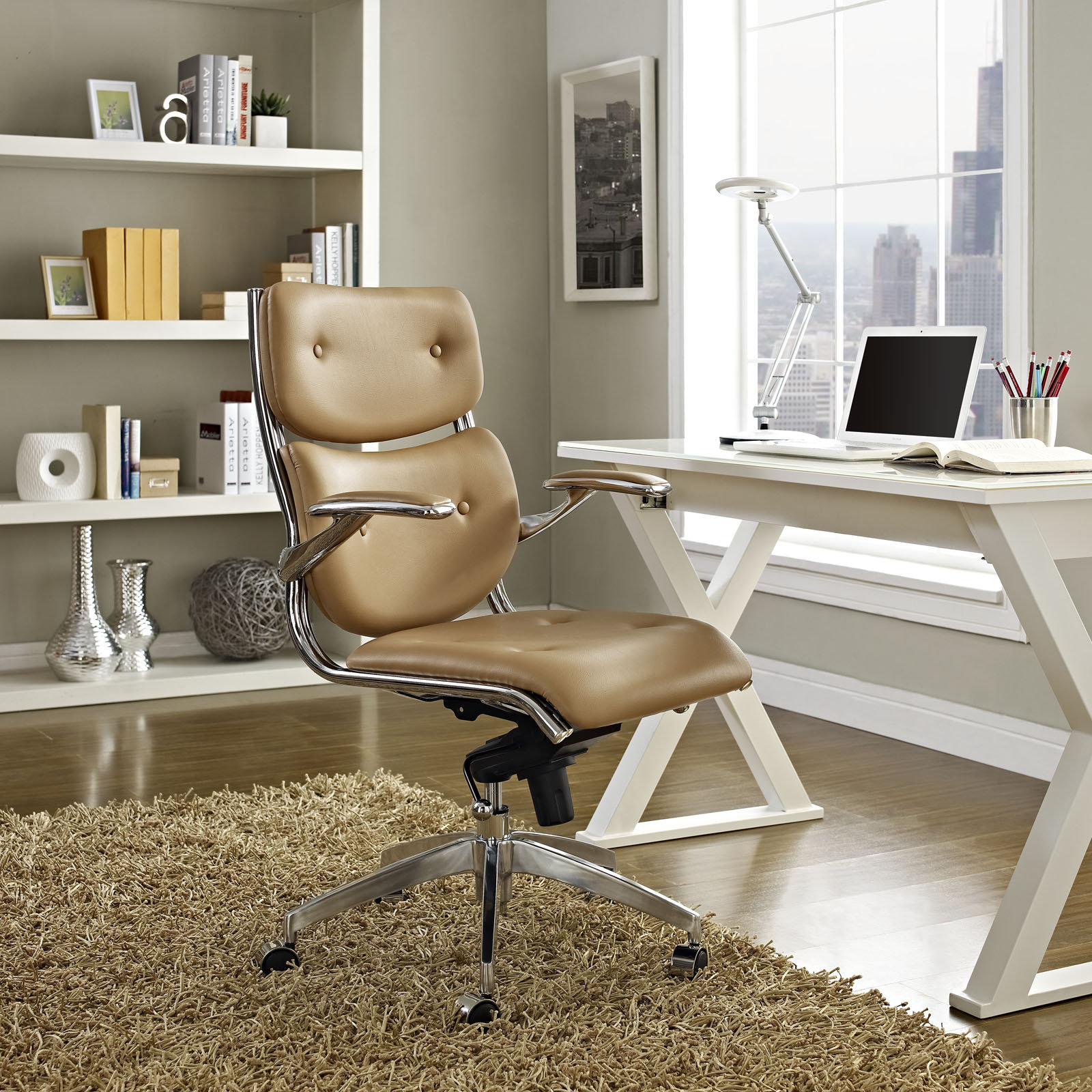 Modway Push MidBack Desk Chair & Reviews Wayfair